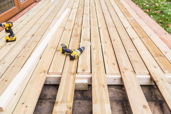Damaged Deck Boards Repair in Canton
