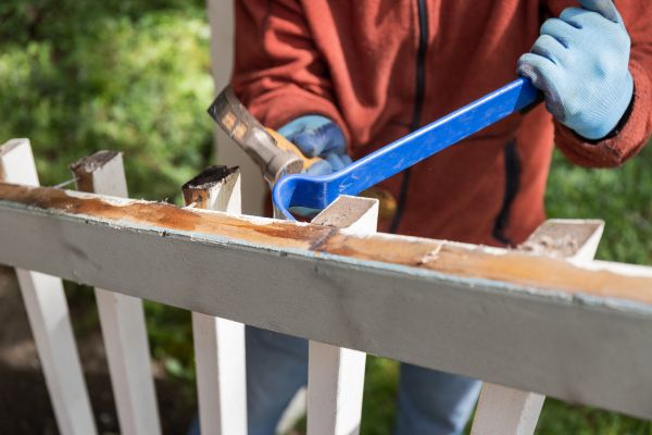 Deck Railing Replacement in Canton