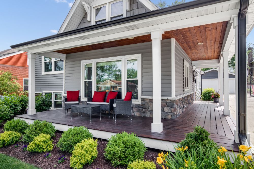 Porch Pillar Repair in Canton