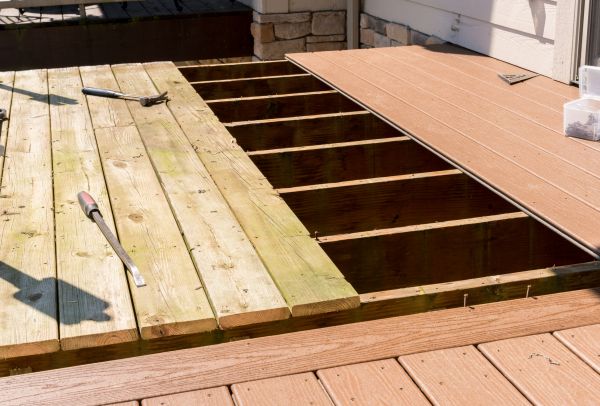 Deck Floor Replacement in Canton