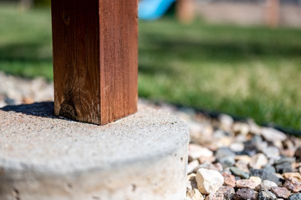 Deck Footing Replacement in Canton