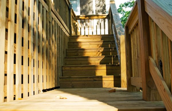 Deck Steps Replacement in Canton